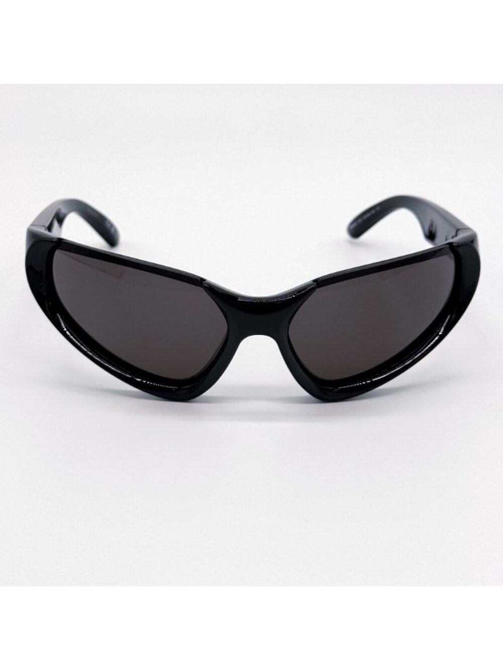 NEW BALENCIAGA BB0202S 001 SUNGLASSES BLACK OVERSIZED WOMEN EYEWEAR BALENCIAGA - Picture 4 of 12